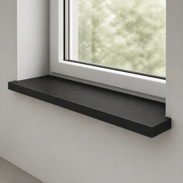 Parapet wewnętrzny na wymiar - Beton Czarny