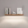 Półka wisząca LED - Dąb Wotan