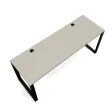 Biurko podwójne Iron Duo Loft - Kaszmir