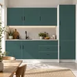 Blenda / panel na wymiar bez nawiertów - Zielony K520 SU