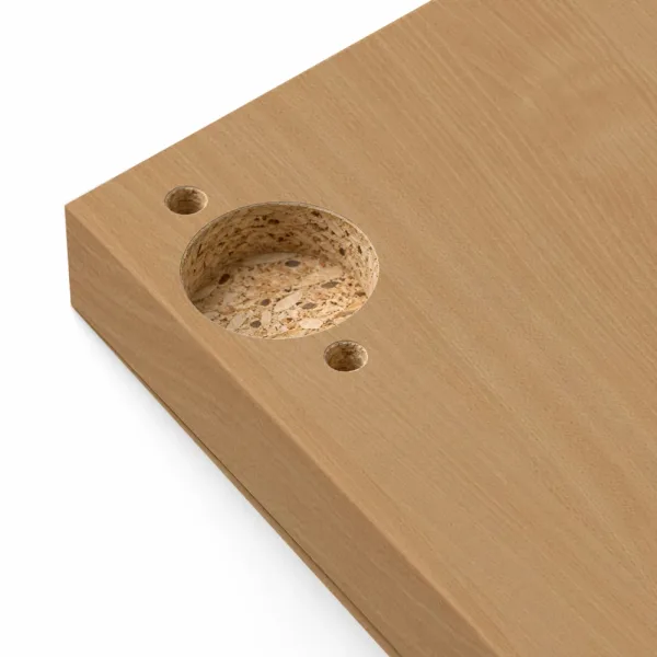 Front na wymiar z nawiertami pod zawiasy - Buk 0381 BS