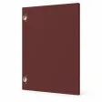 Front na wymiar z nawiertami pod zawiasy - Czerwony 9551 BS