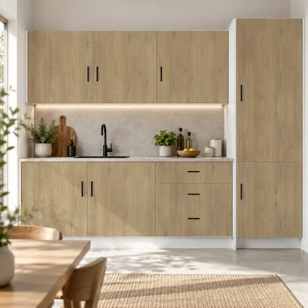 Blenda / panel na wymiar bez nawiertów - Dąb Cremona 2738 PW